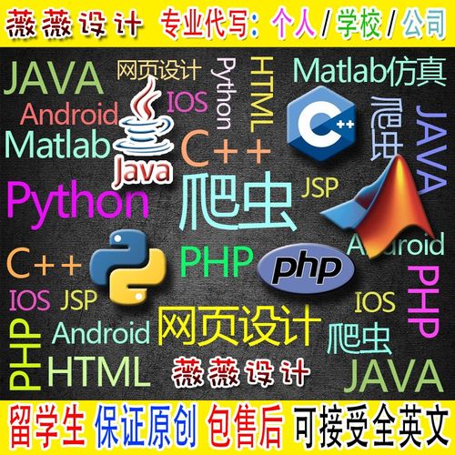小程序java代做软件matlab设计net开发python定制php代编代码编写